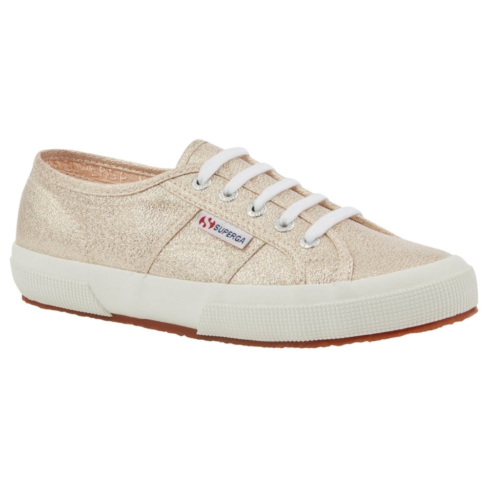 Superga 2750 Lame - Platinum