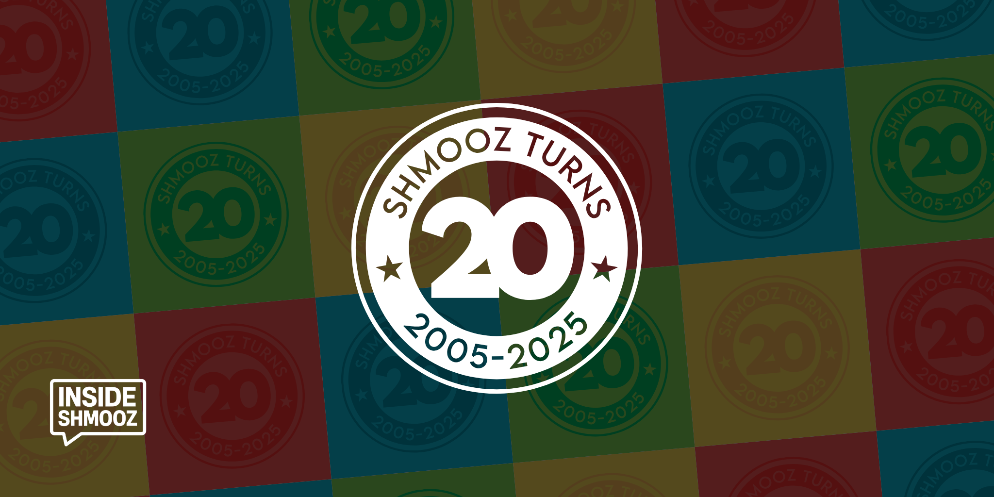 20 Years of Shmooz: Thank You for Celebrating With Us!