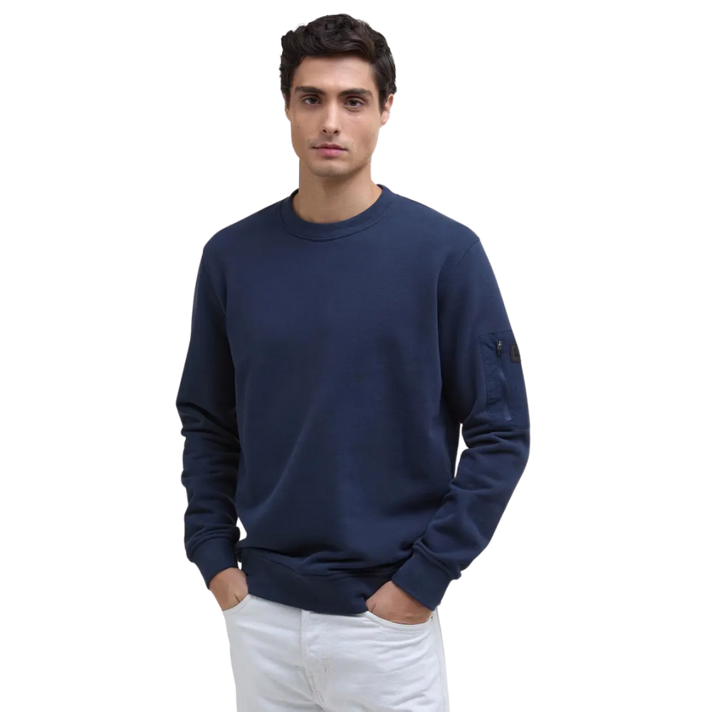 Barbour International Grip Crewneck Sweatshirt - Navy