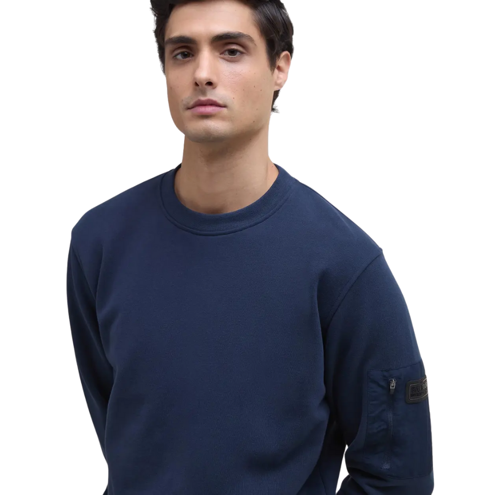 Barbour International Grip Crewneck Sweatshirt - Navy