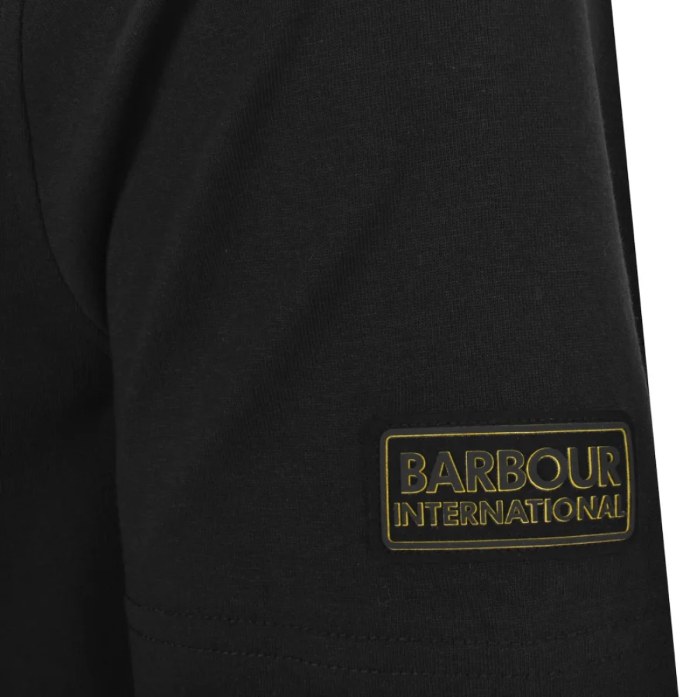 Barbour International Outline T-Shirt - Black