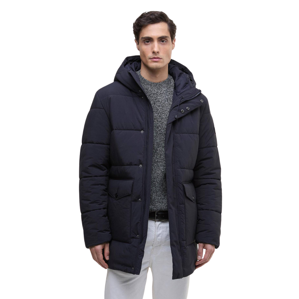 B.Intl Sutley Quilted Jacket - Dark Navy