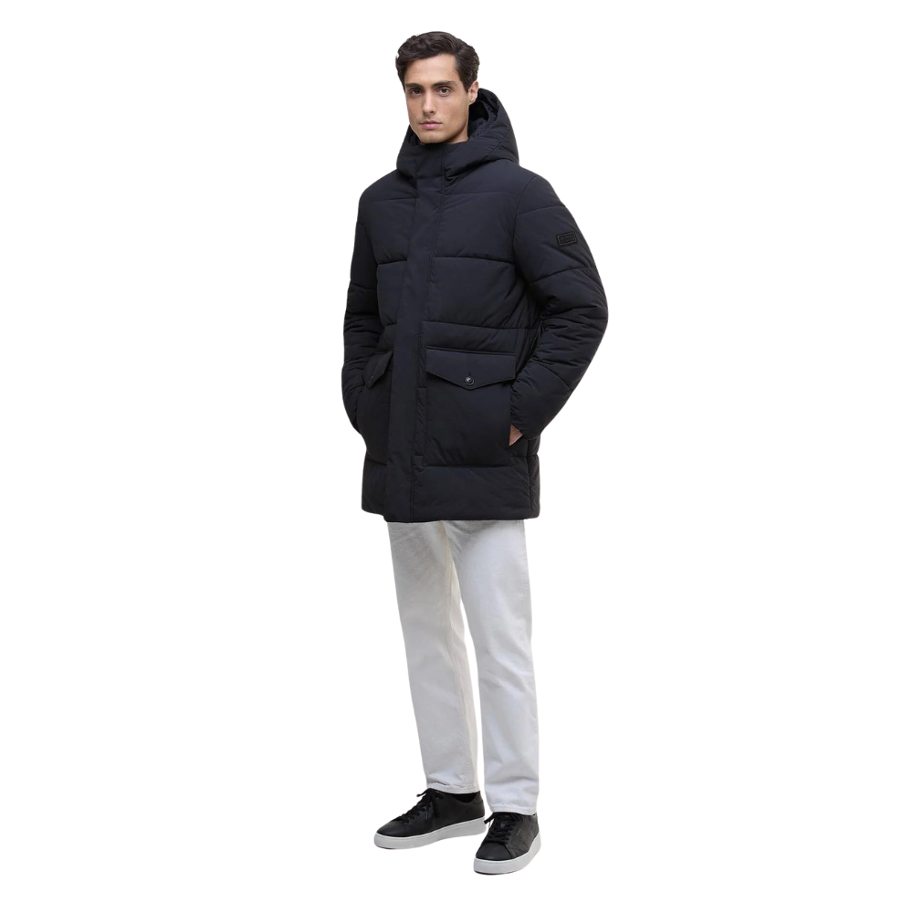 B.Intl Sutley Quilted Jacket - Dark Navy