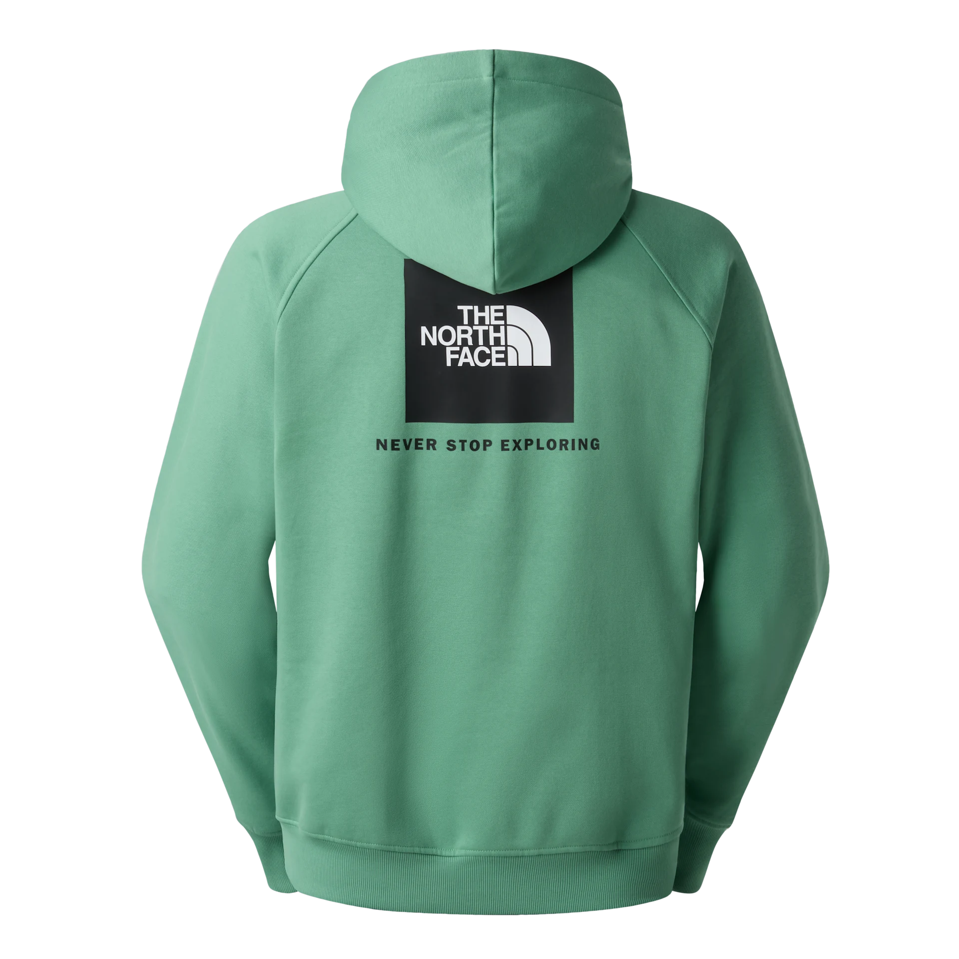 TNF M Raglan Box NSE Regular Hood - Dimmed Algae