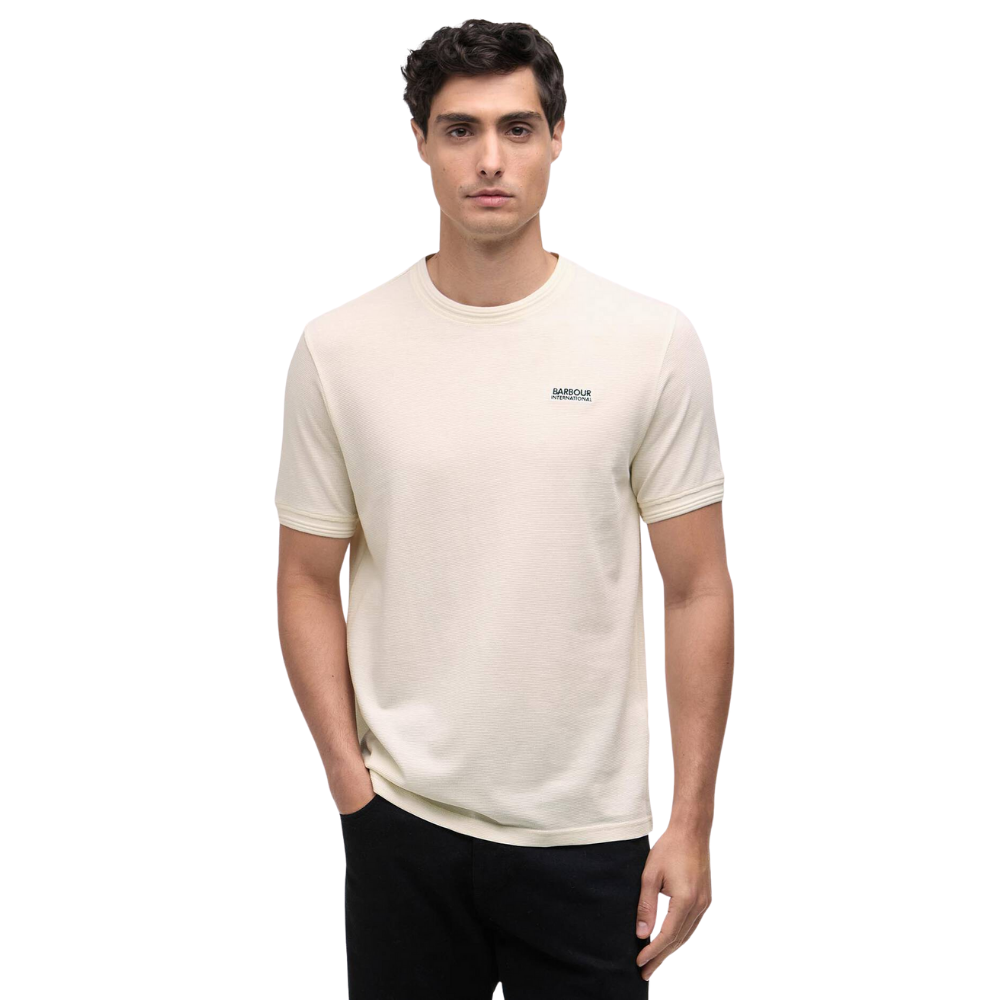 Barbour International Greeves T-Shirt - Whisper White