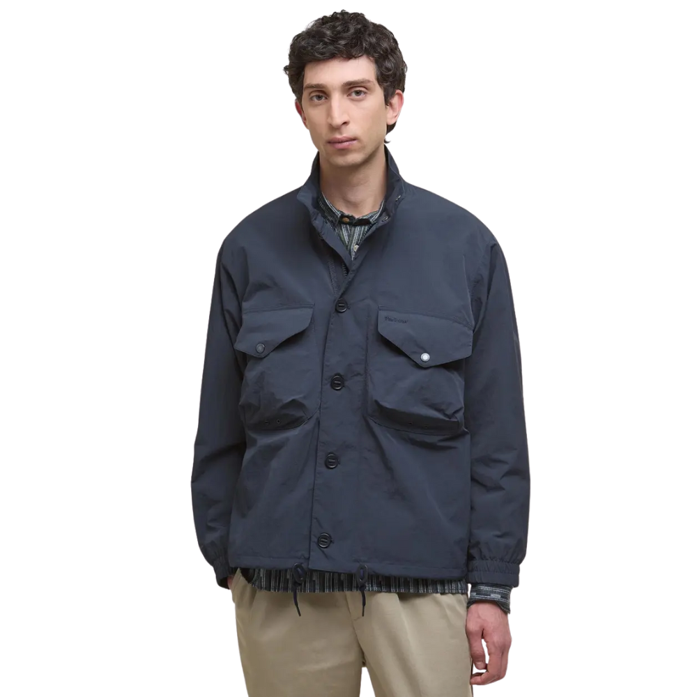 Barbour Jig Showerproof Jacket - Dark Navy