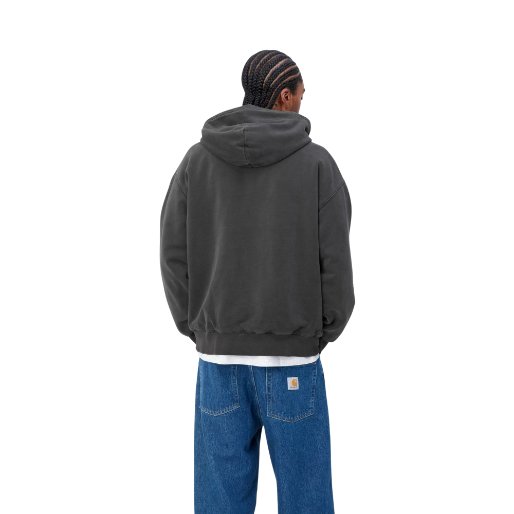 Carhartt WIP Hooded Vista Jacket Cotton Sweat - Black