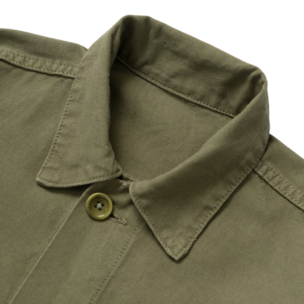 Service Works Canvas Chore Shirt - Olive