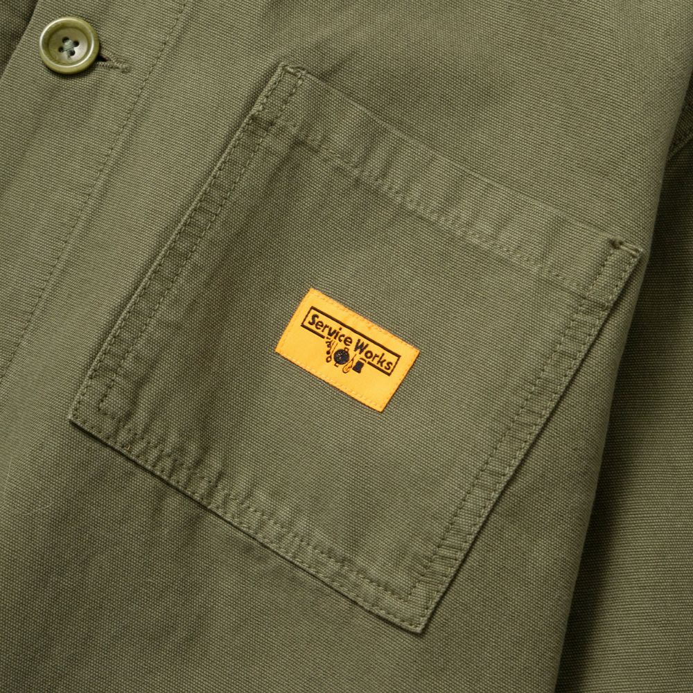 Service Works Canvas Chore Shirt - Olive
