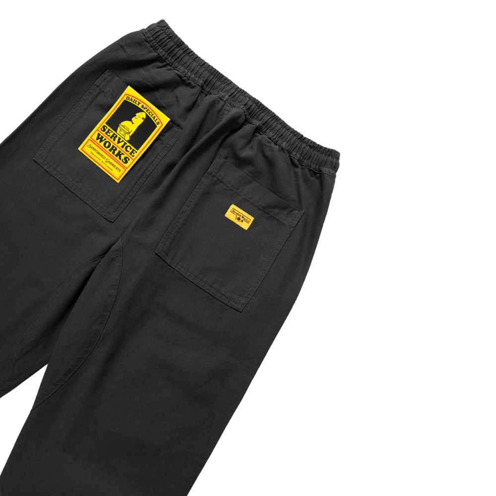 Service Works Classic Chef Pants - Black
