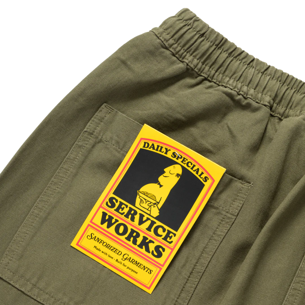 Service Works Classic Chef Pants - Olive