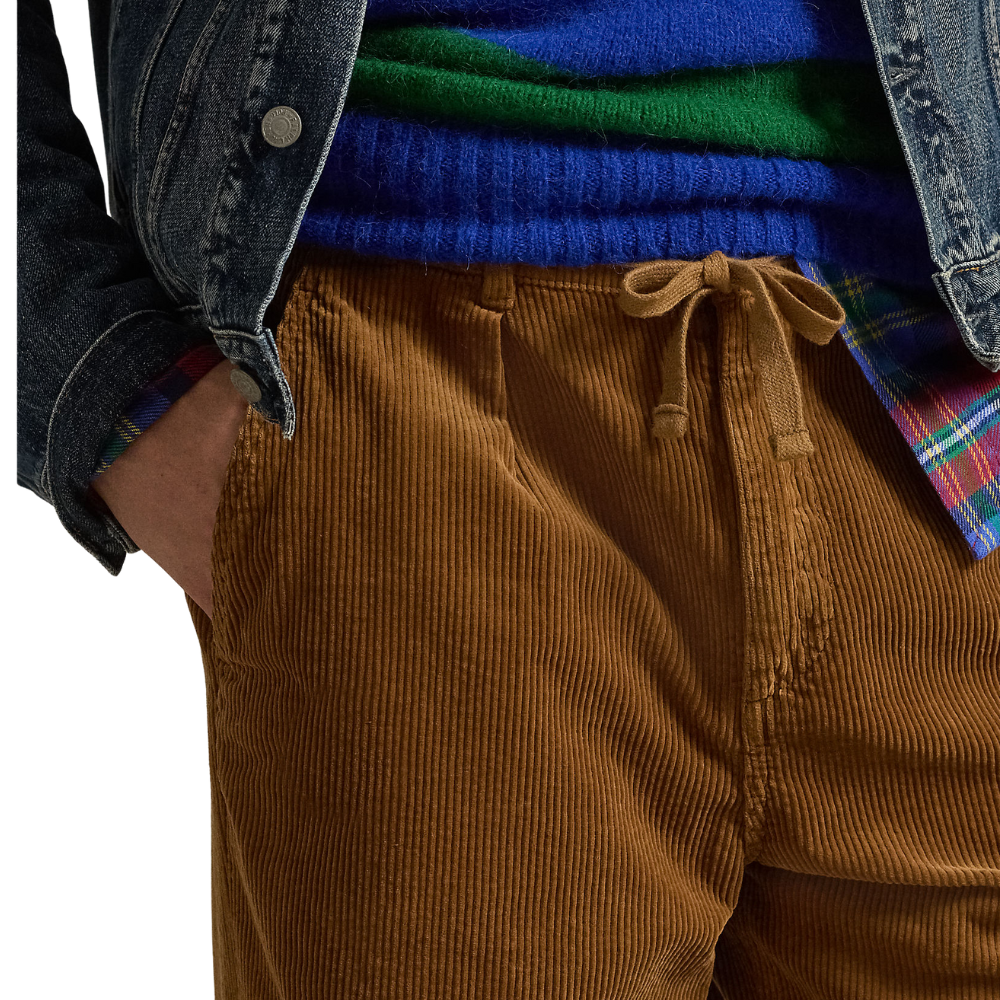 Ralph Lauren Prepster Corduroy Easy Pant - Workwear Tan