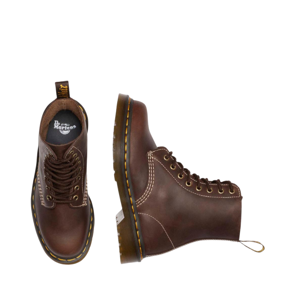 Dr Martens 1460 Pascal Wyoming 8 Eye Boot - Dark Brown