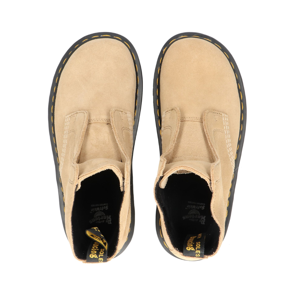 Dr Martens Zebzag Laceless - Savannah Tan EH Suede