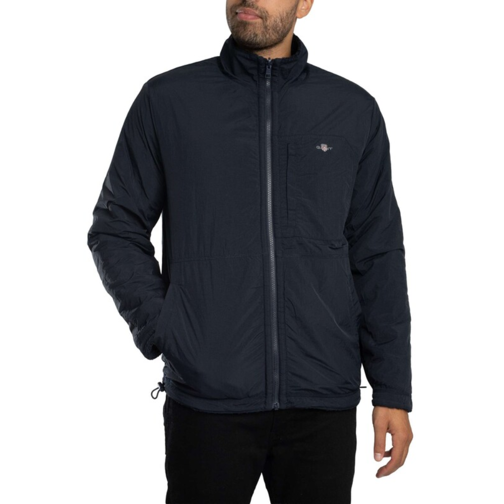 GANT Reversible Fleece - Evening Blue