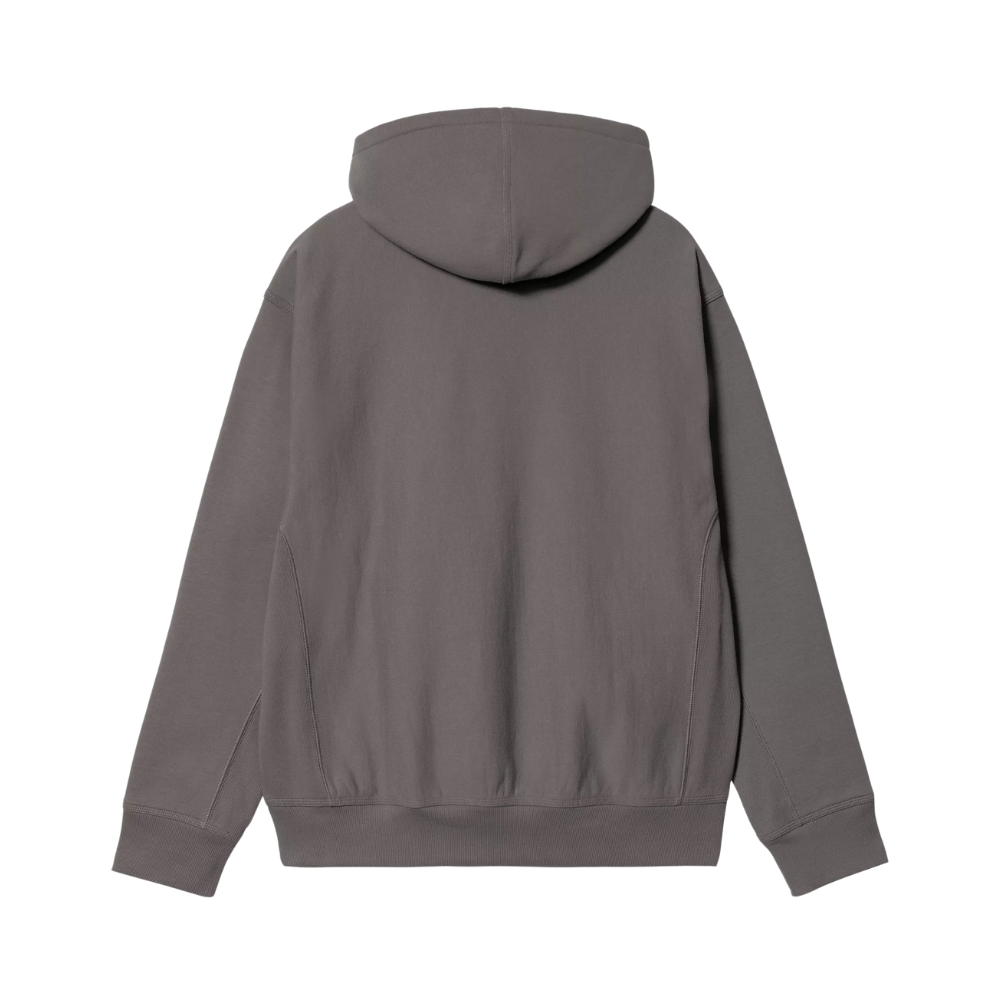 Carhartt WIP Hooded American Script Sweatshirt - Porphyry
