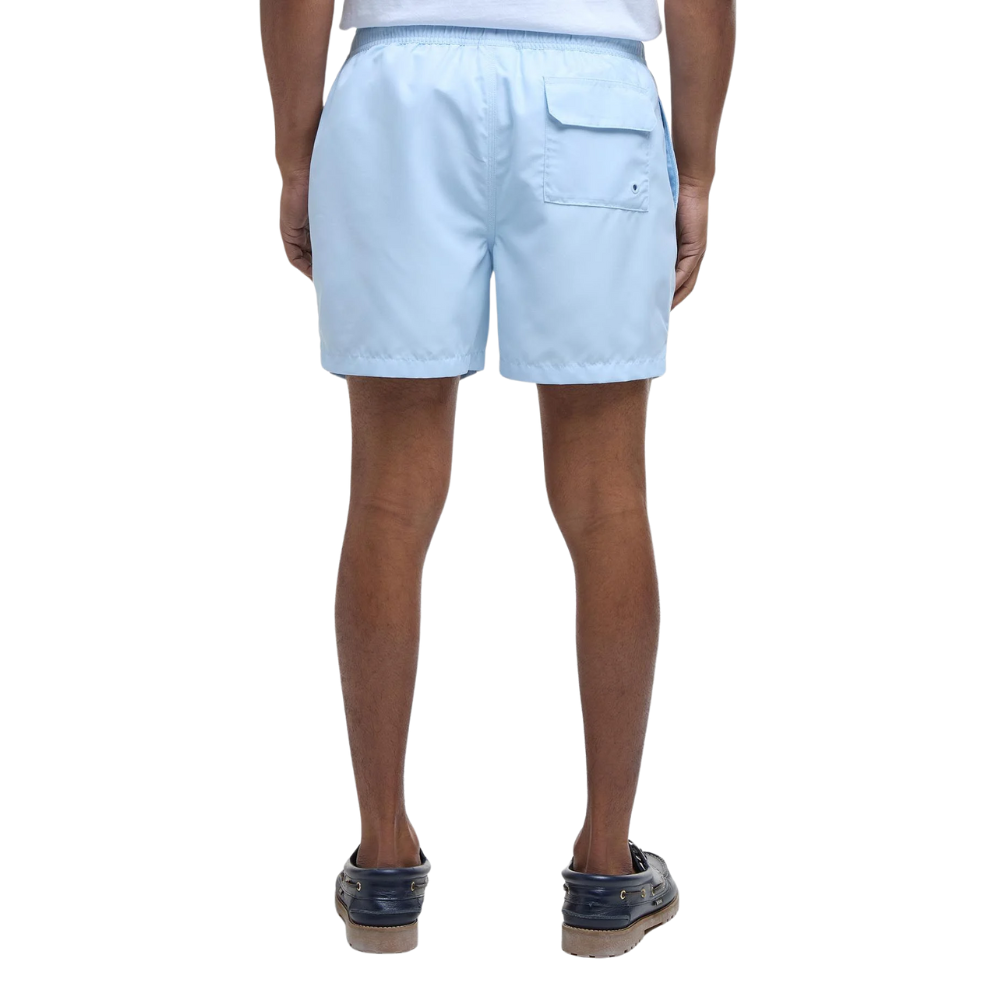 Barbour Staple Logo 5' Swim Short - Ocean Sky