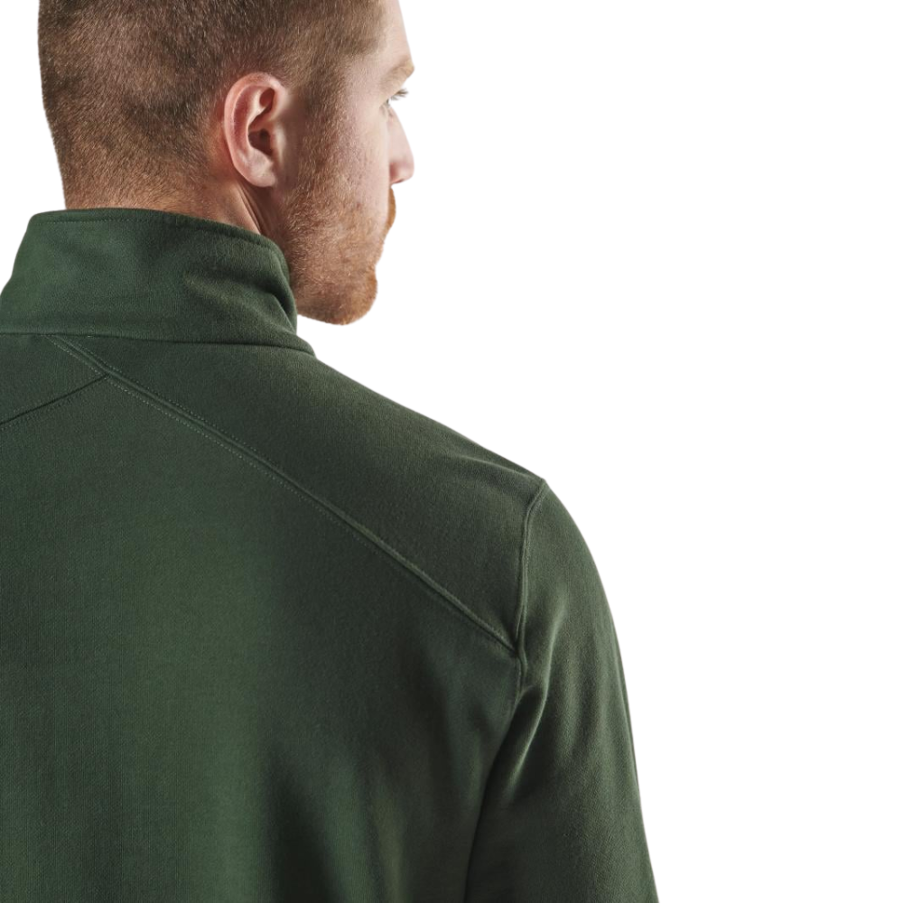 MA.STRUM Neo Quarter Zip Sweat - Oil Slick