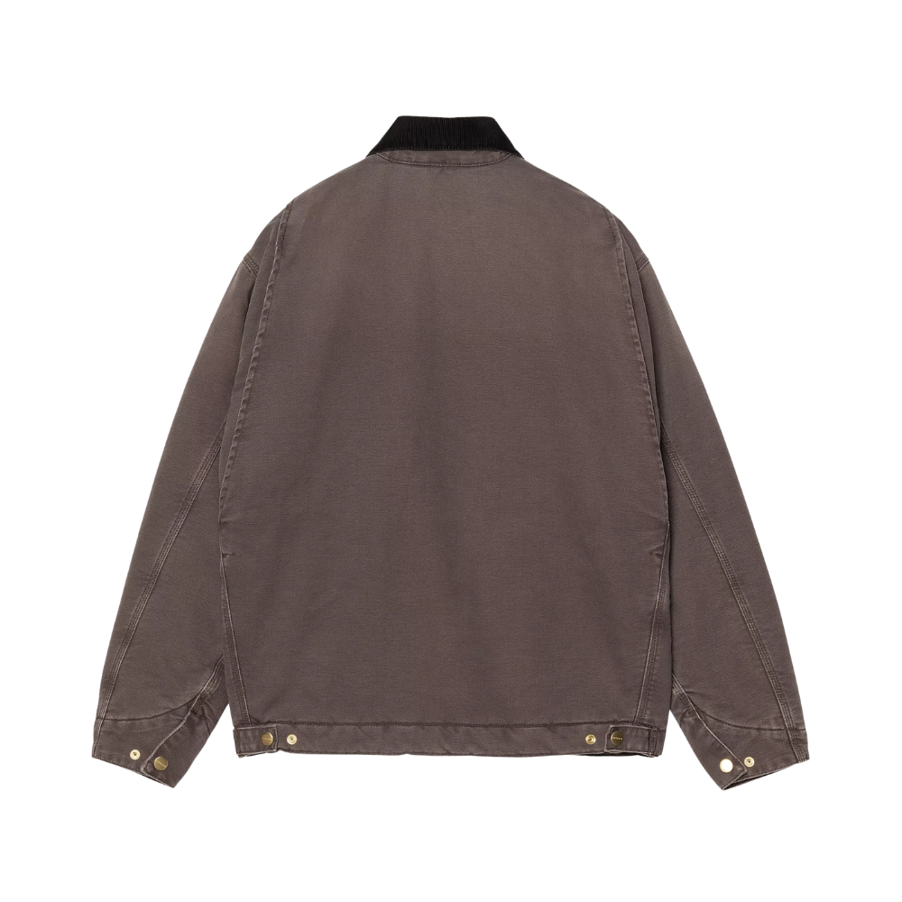 Carhartt WIP OG Detroit Jacket 'Dearborn' Canvas - Tobacco/Black