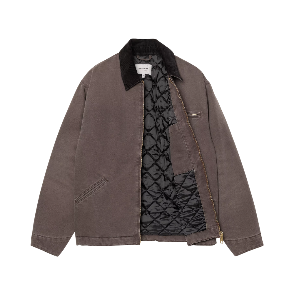 Carhartt WIP OG Detroit Jacket 'Dearborn' Canvas - Tobacco/Black