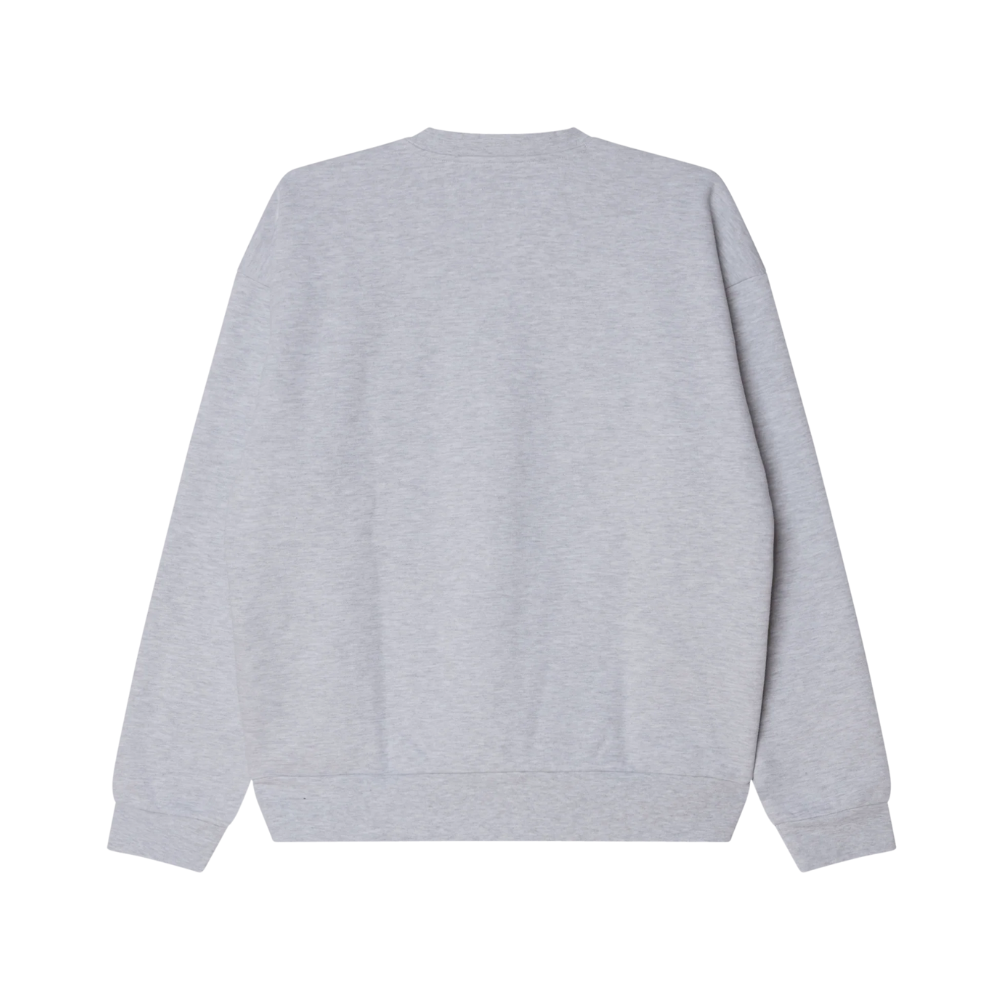 Obey Studios Stamp Extra Heavy Crew - Ash Grey