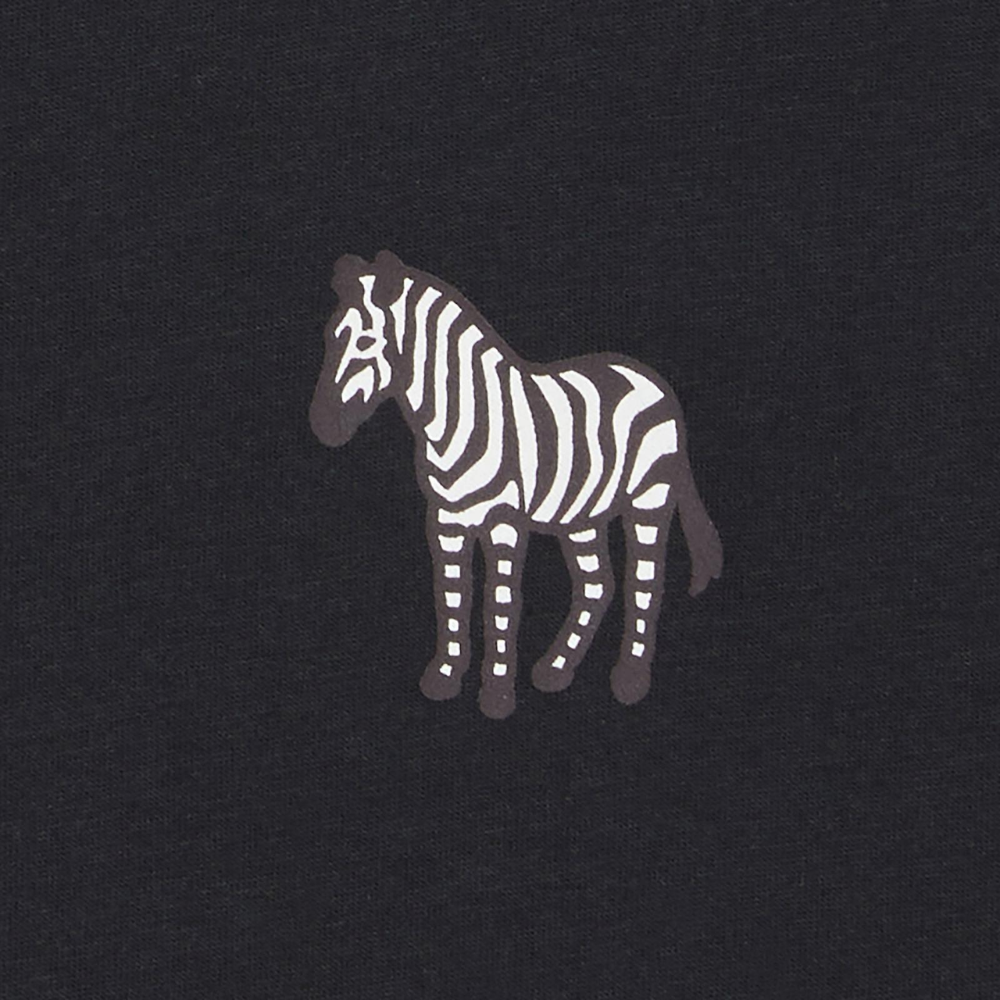 Paul Smith Reg Fit T-Shirt Zebra Small - Black
