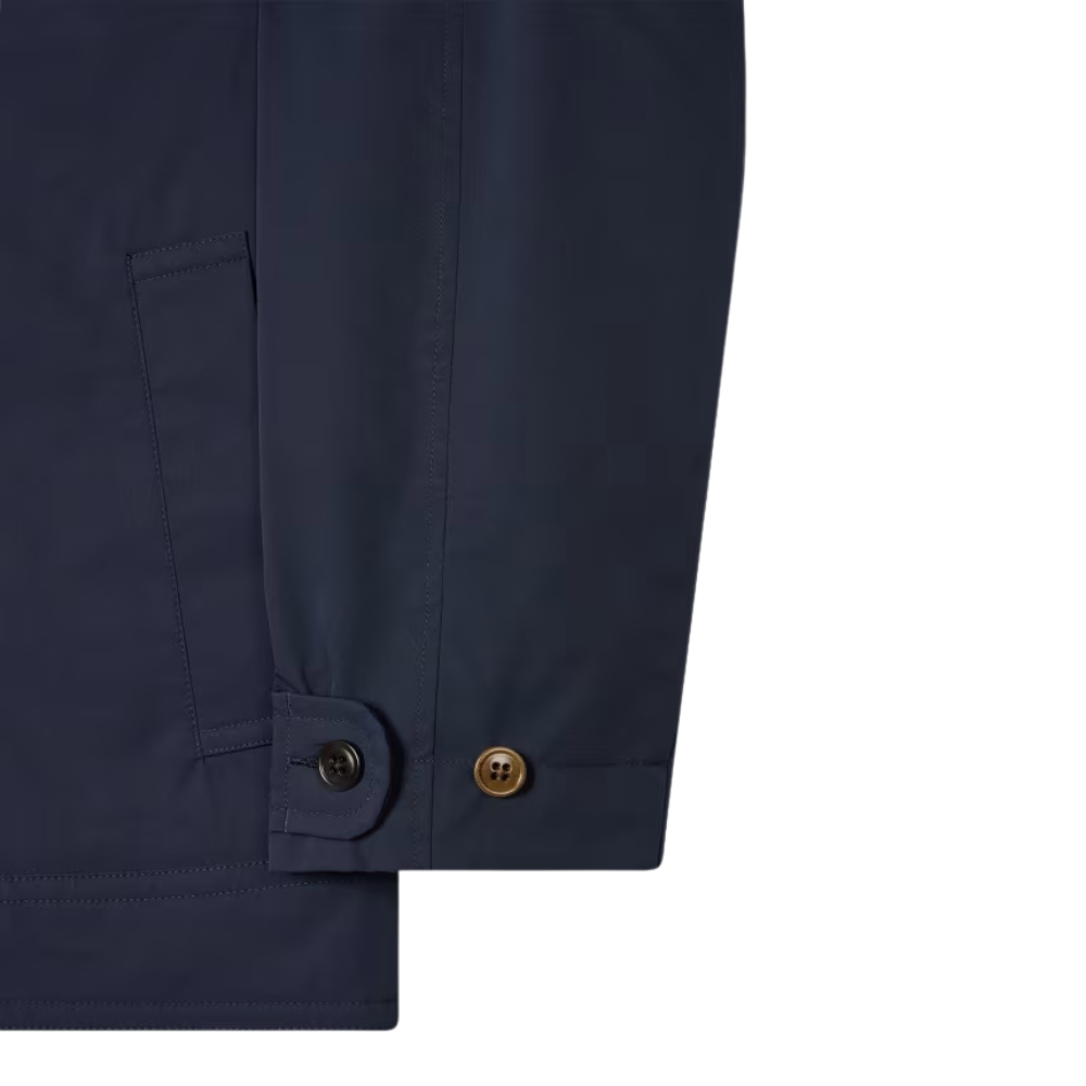 Paul Smith Recycled Polyester Zip Blouson Jacket - Navy