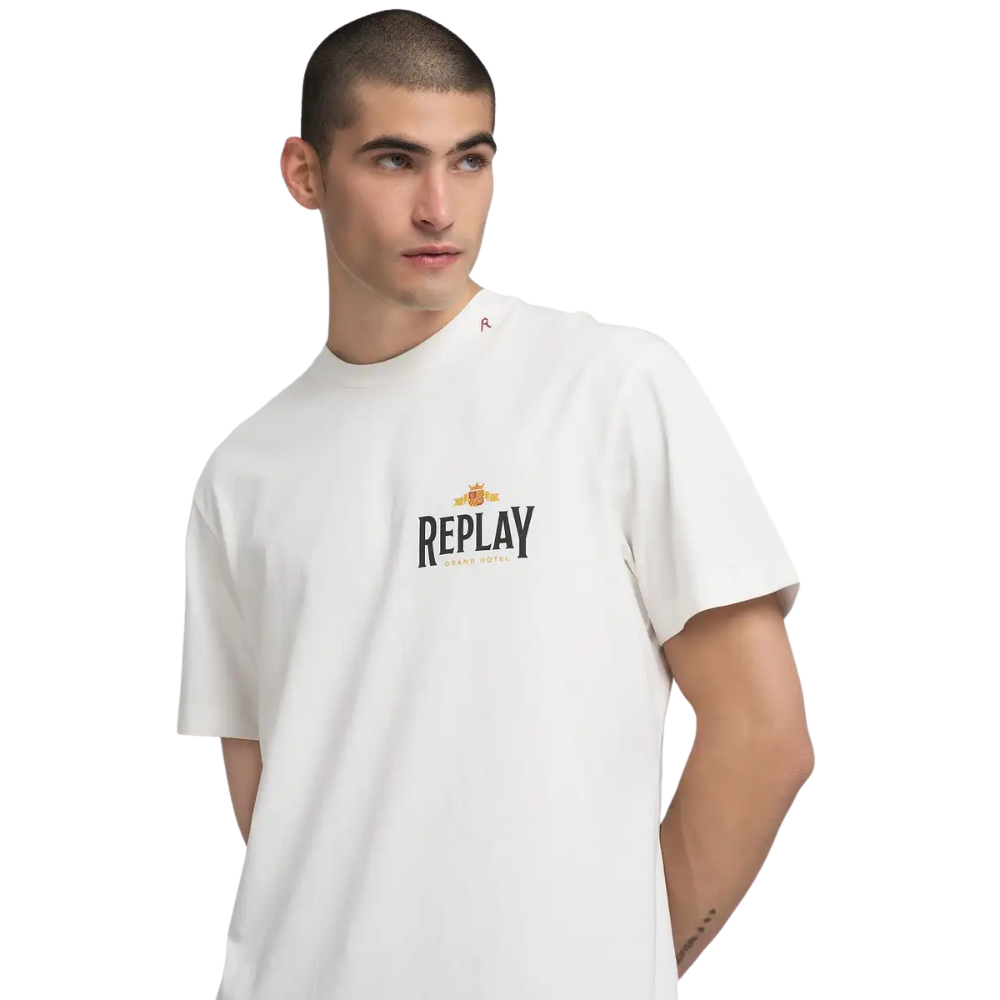 Replay Aspen Colorado Tee - Natural White