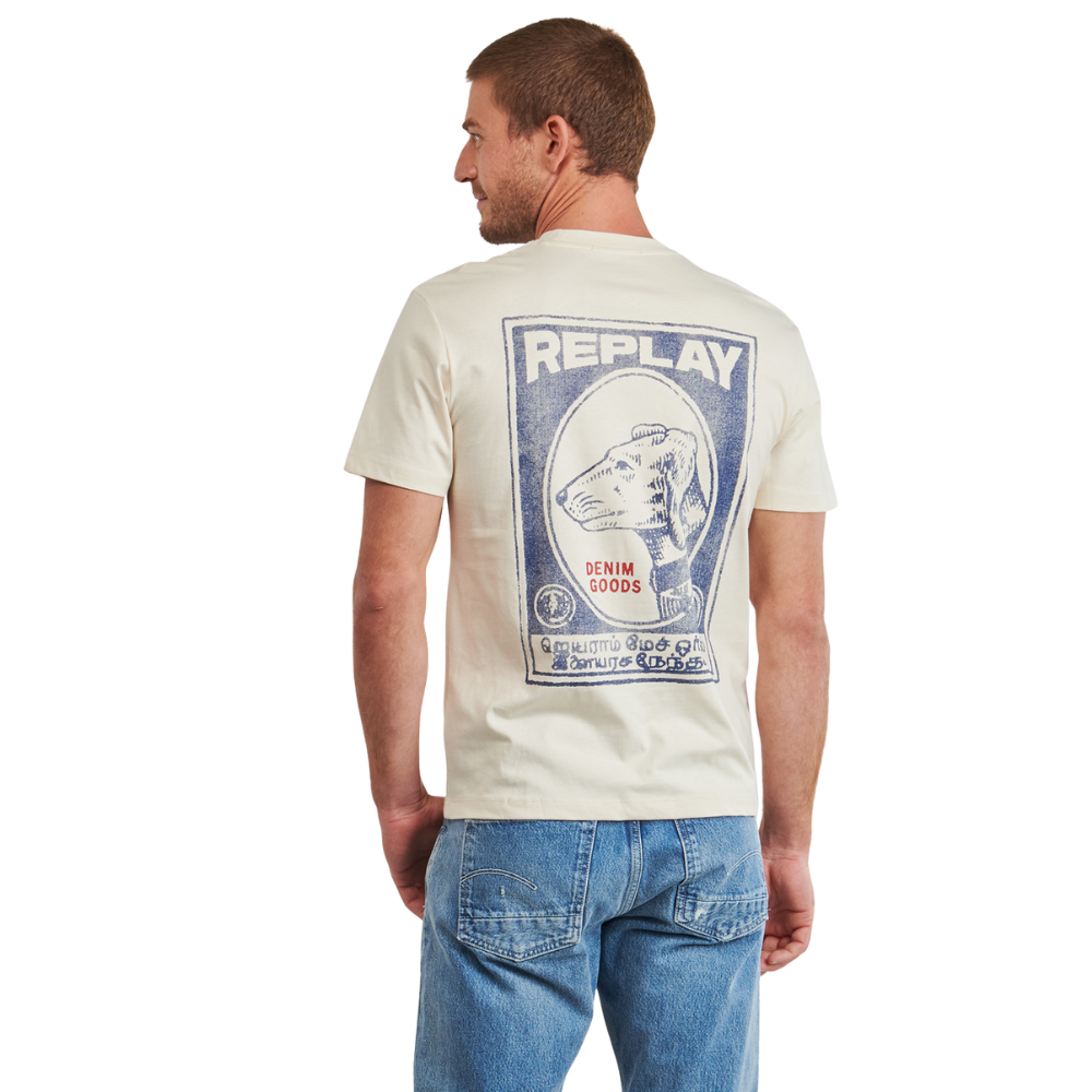 Replay Denim Goods Dog Tee - Natural Rope