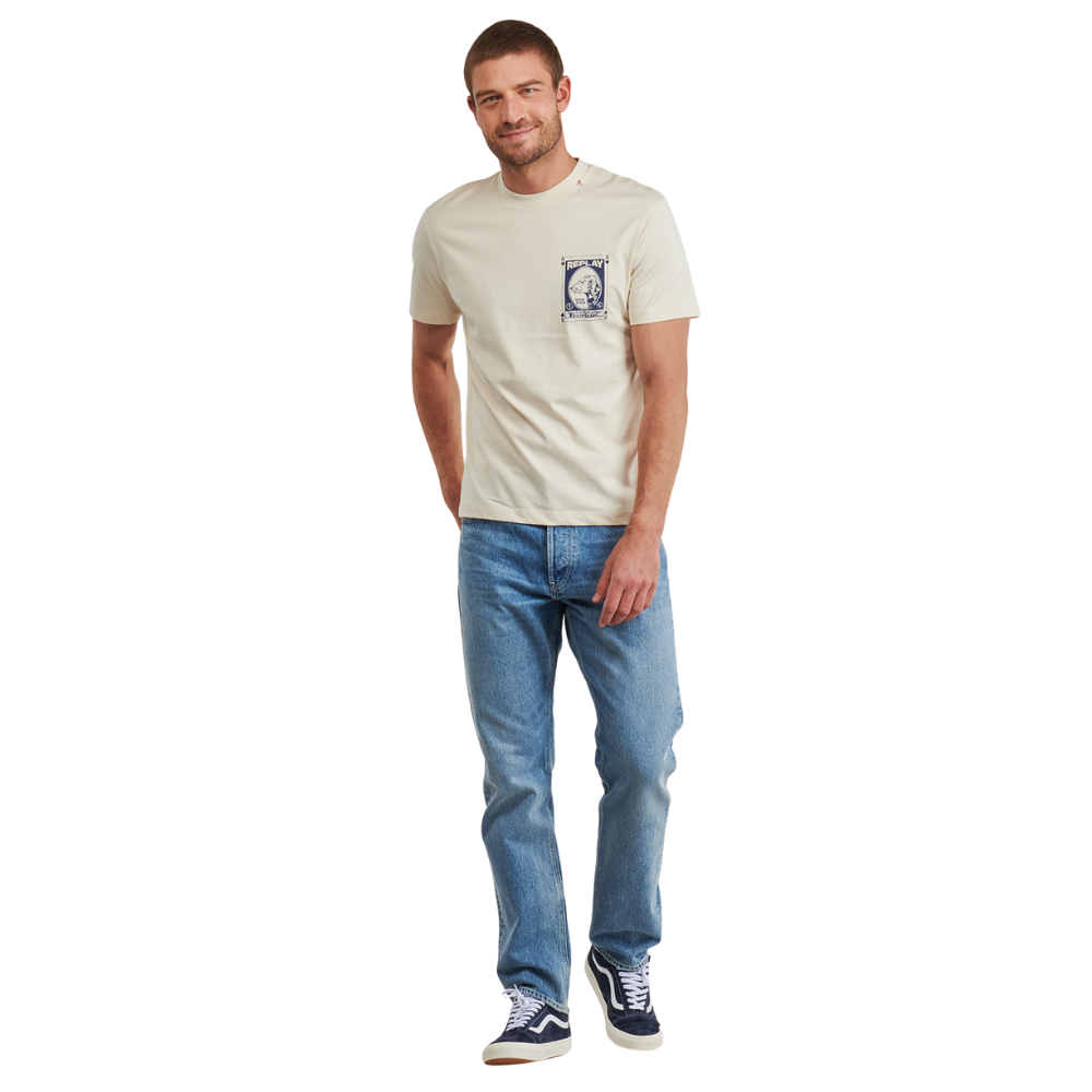 Replay Denim Goods Dog Tee - Natural Rope
