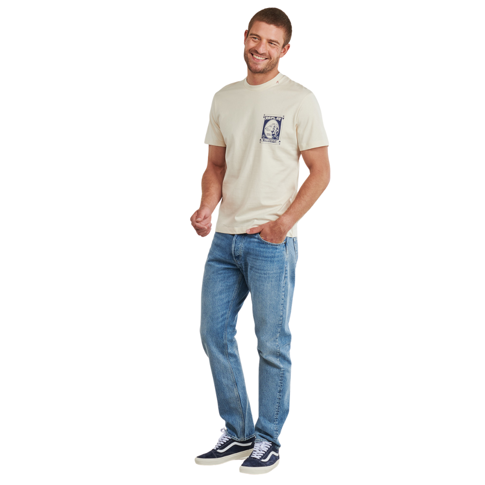 Replay Denim Goods Dog Tee - Natural Rope