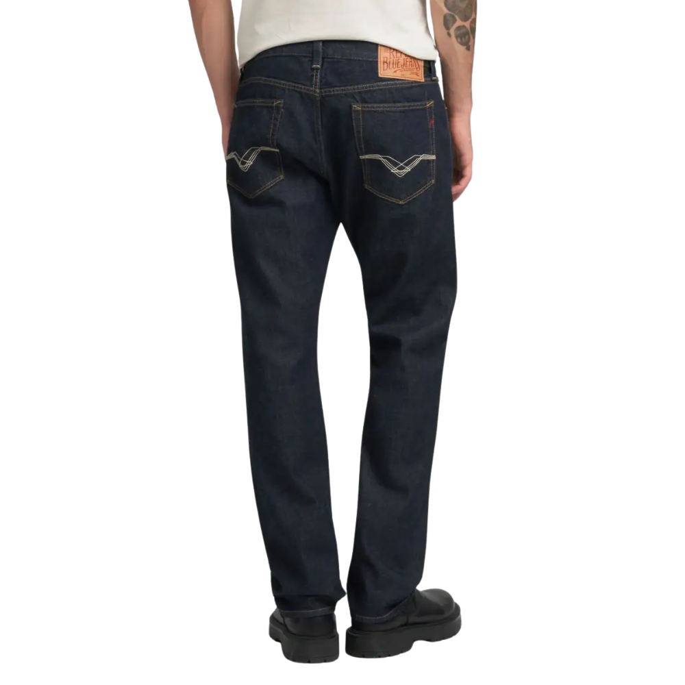 Replay Deryck Royal Eagle Denim - Dark Blue