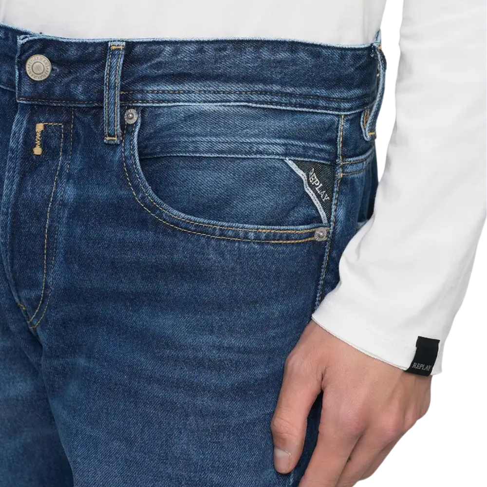 Replay Grover 99 Denim - Dark Blue