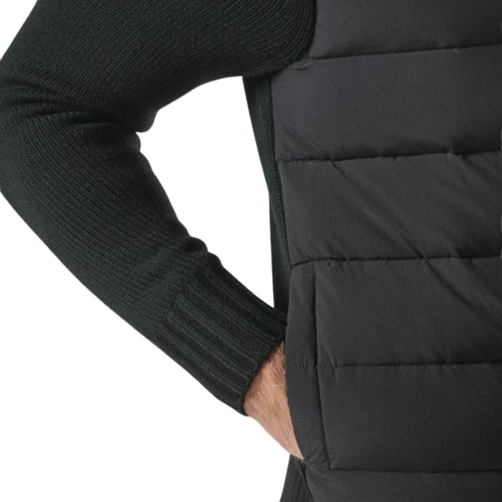 MA.STRUM Storm Knitted Jacket - Black