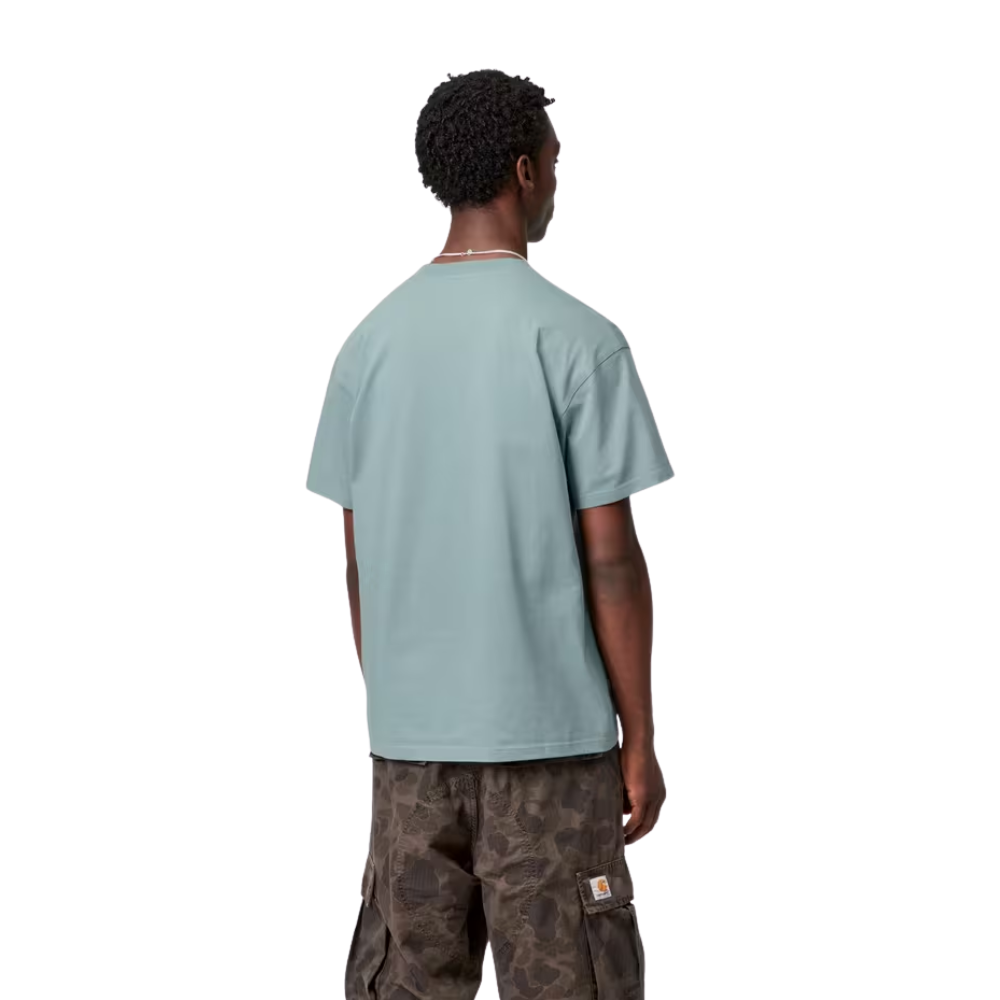 Carhartt WIP S/S American Script T-Shirt - Citadel