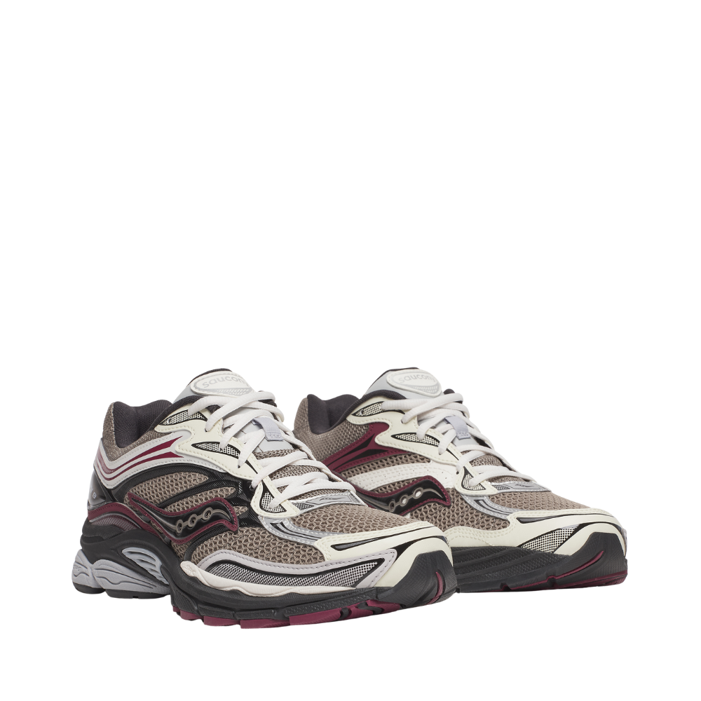 Saucony Progrid Omni 9 - Tan/Maroon