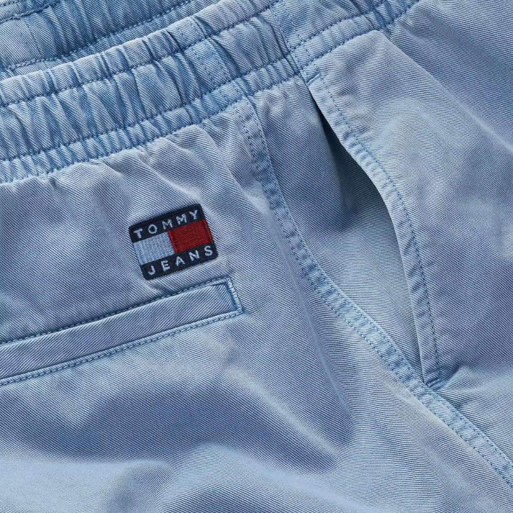 Tommy Jeans Twill Loose Beach Short - Colorado Blue