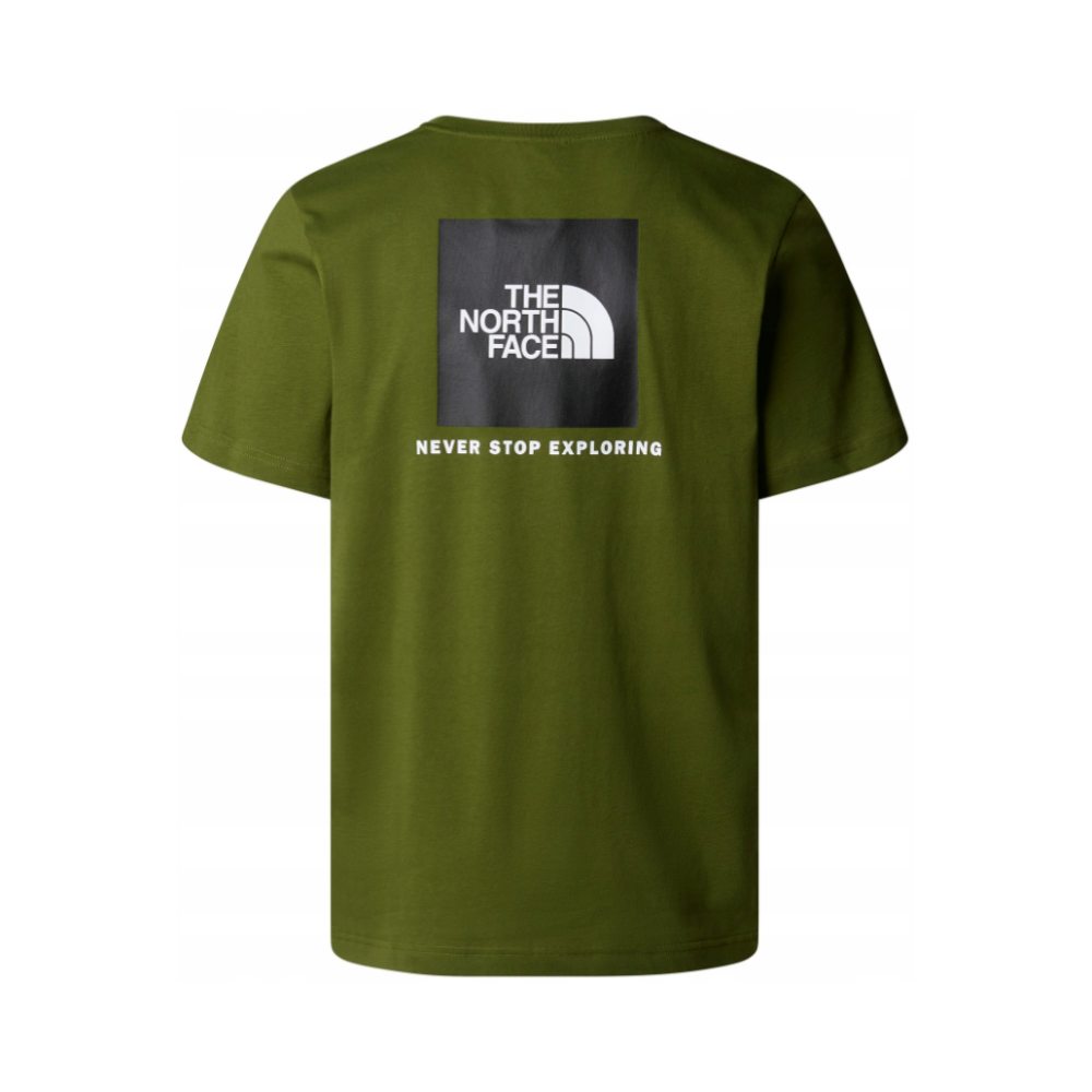 The North Face S/S NSE Redbox Tee - Woodland Green