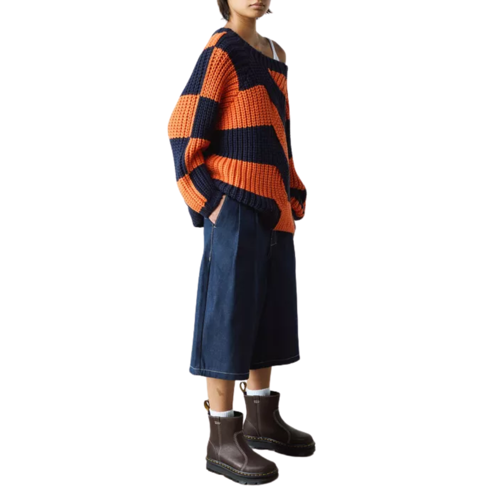 Dr Martens Zebzag Rigger - Dark Brown Wyoming