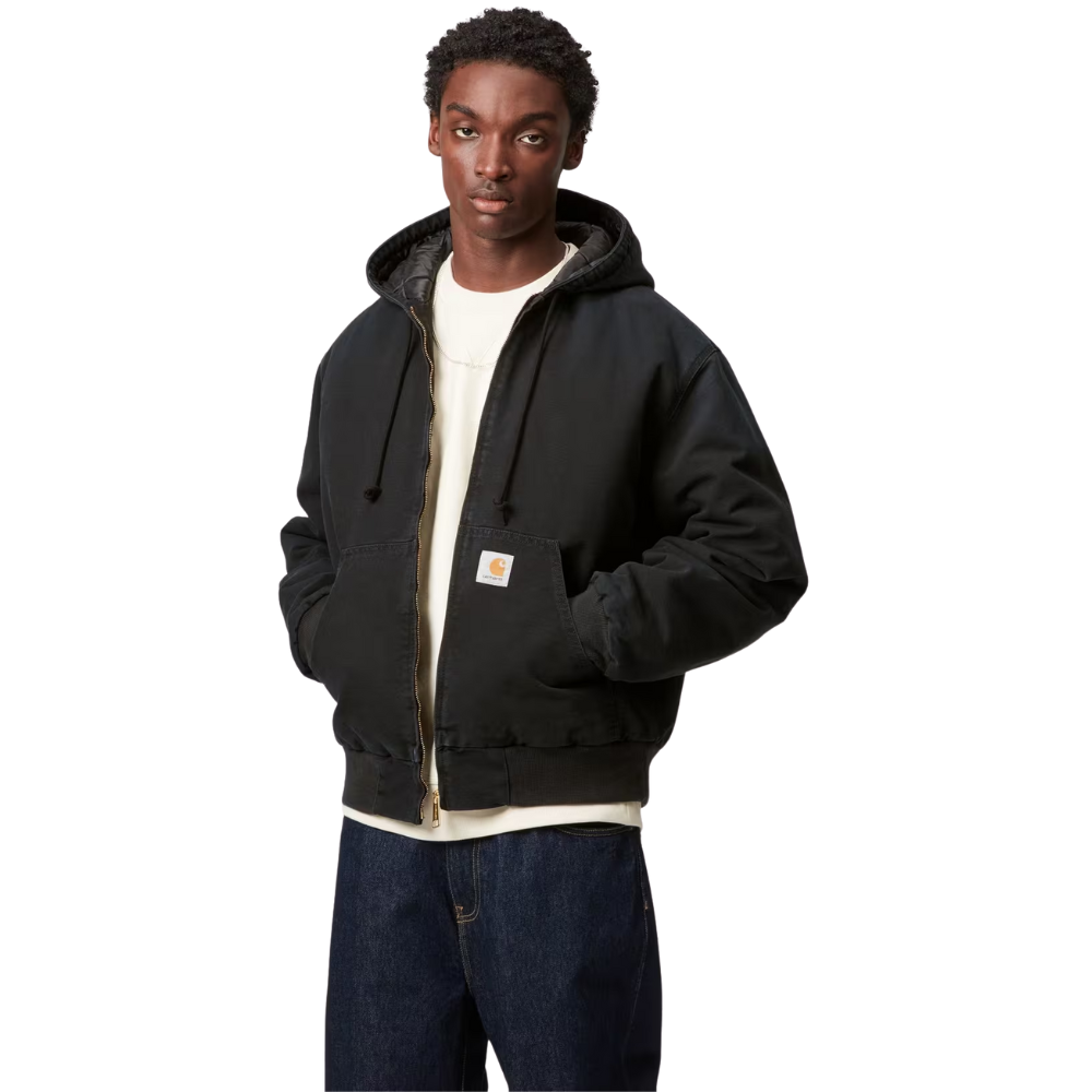 Carhartt WIP OG Active Jacket Winter 'Dearborn' Canvas - Black