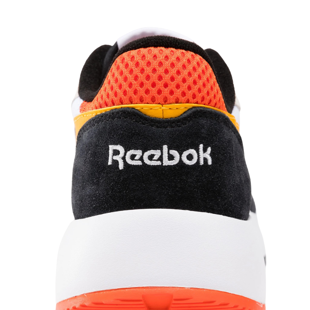 Classic Leather 2400 - White/Black/Pump Orange