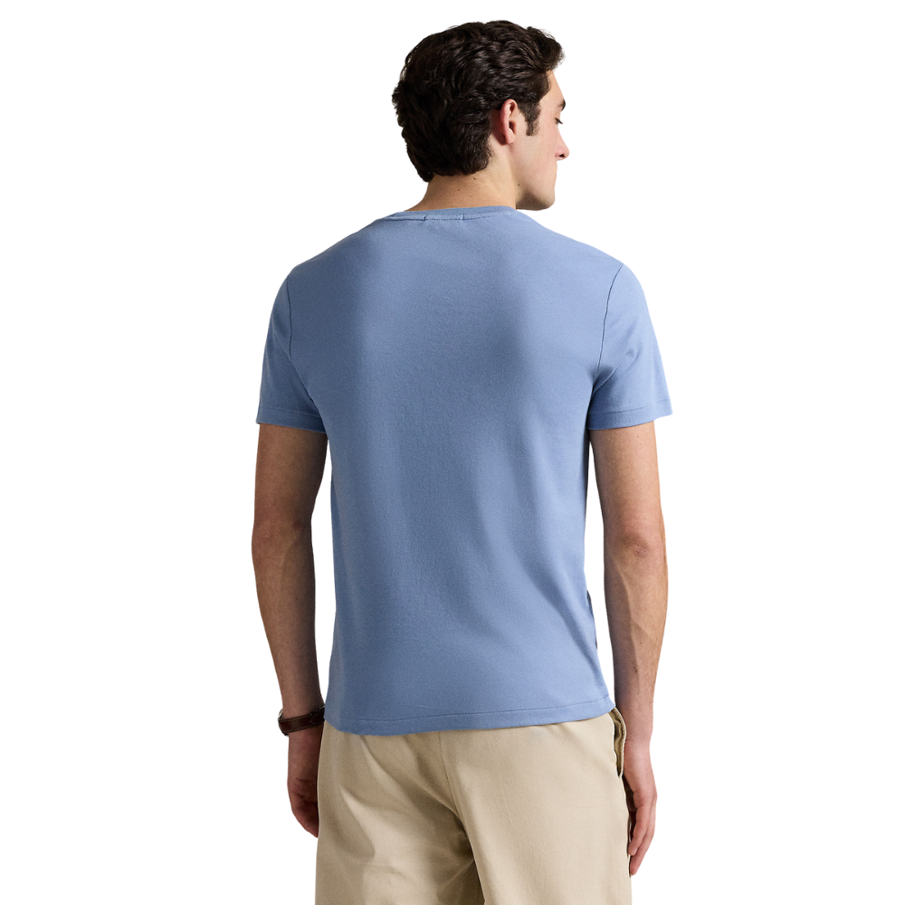 Ralph Lauren Custom Slim Fit Soft Cotton T-Shirt - Channel Blue