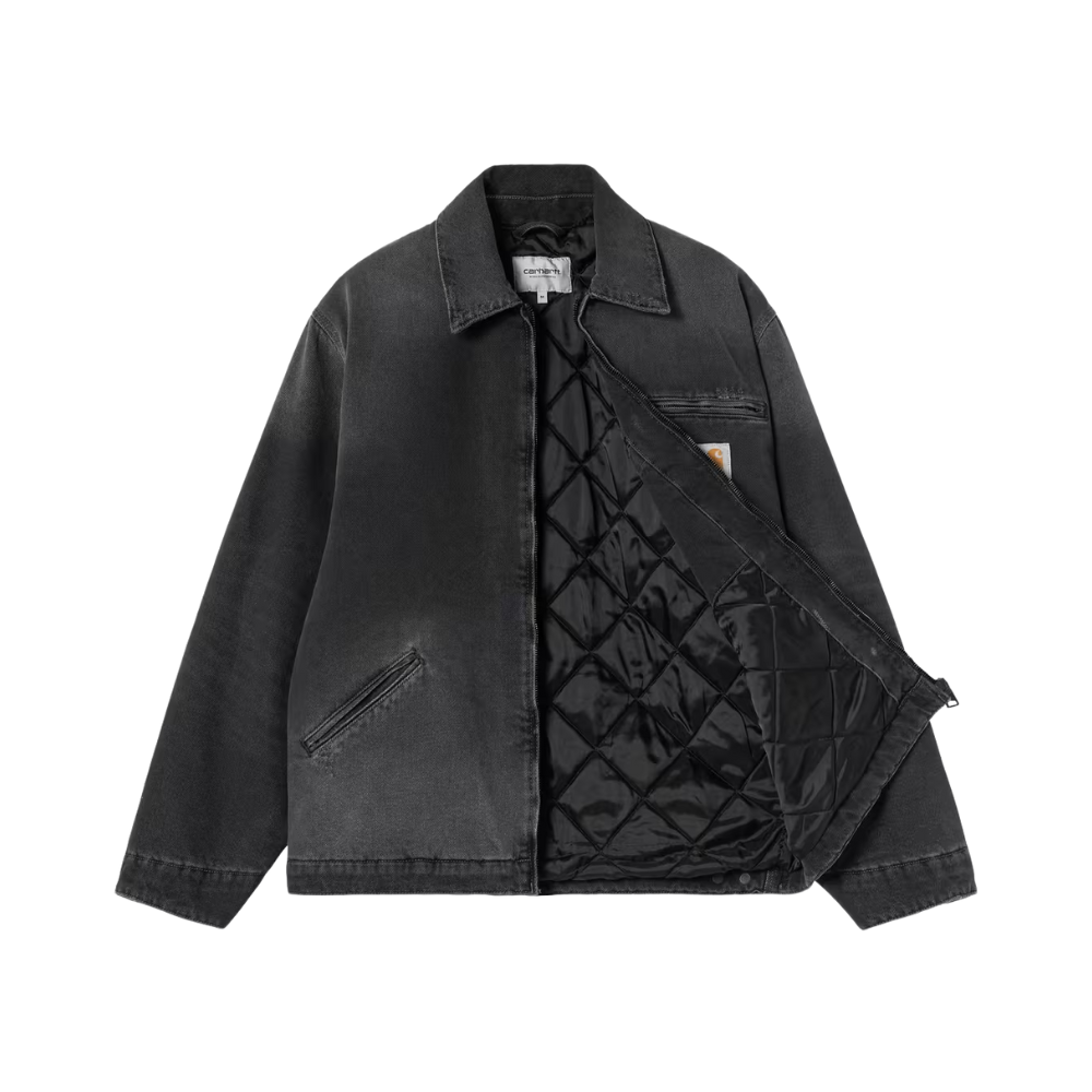 Carhartt WIP OG Detroit Jacket 'Bradenton' Denim - Black