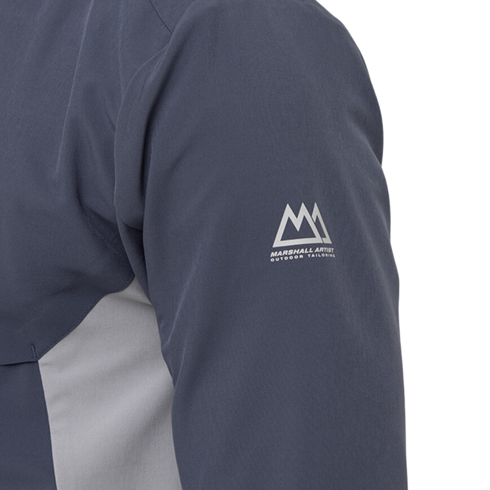 Elevate Track Top Slate Blue – Shmooz - Main Image