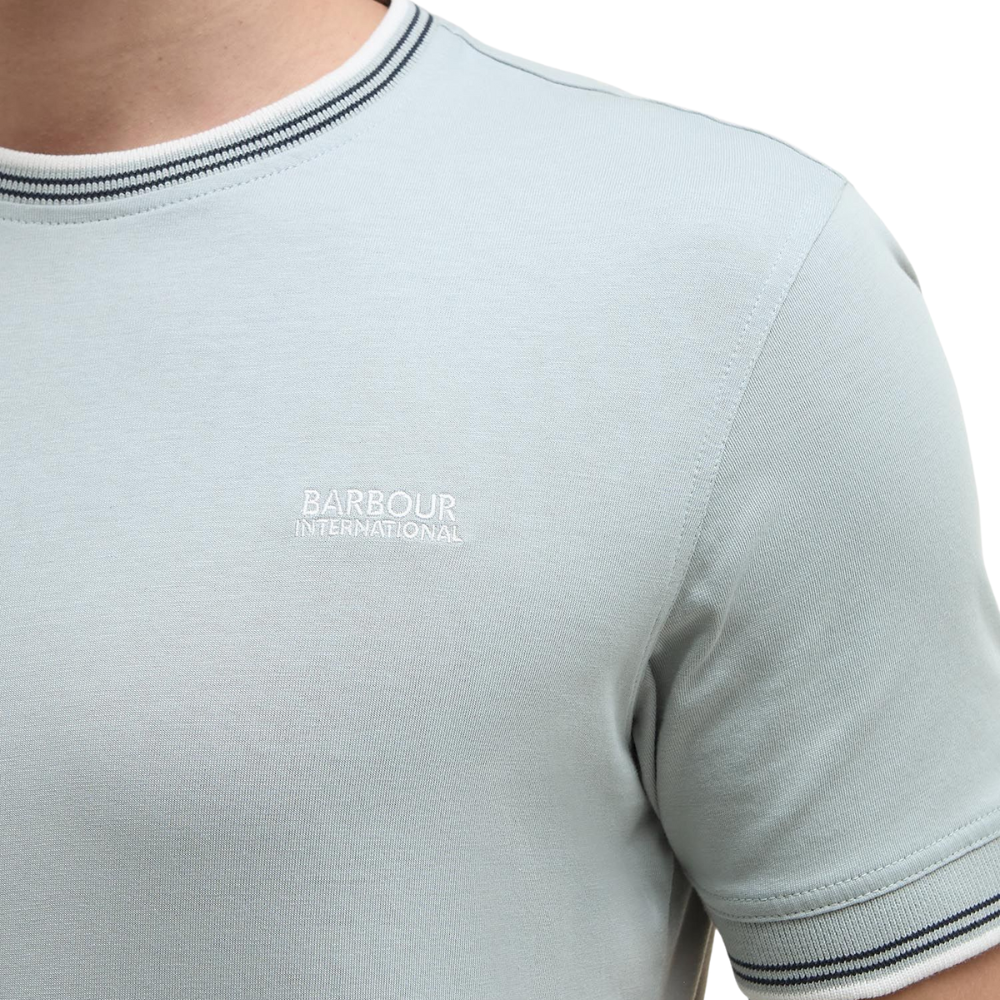 B.Intl Ethan Tipped T-Shirt - Mineral Grey