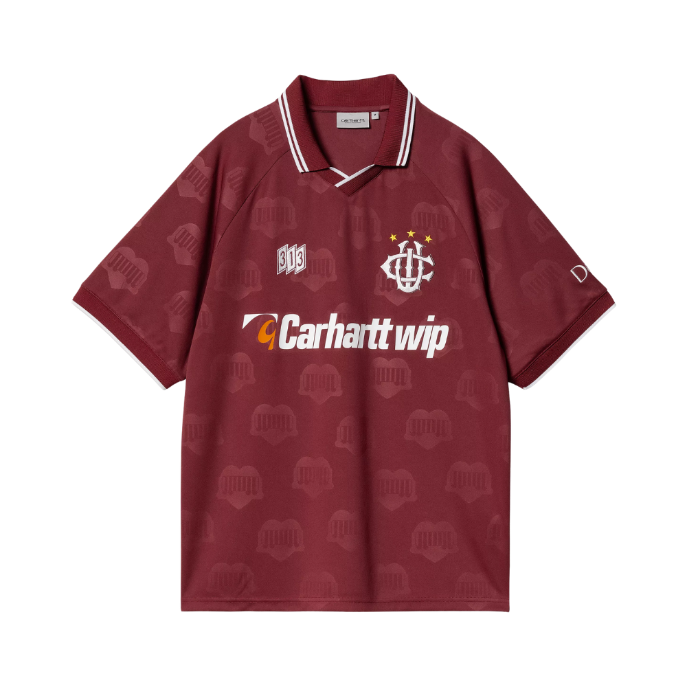 S/S Hartt's Football T-Shirt - Mulberry