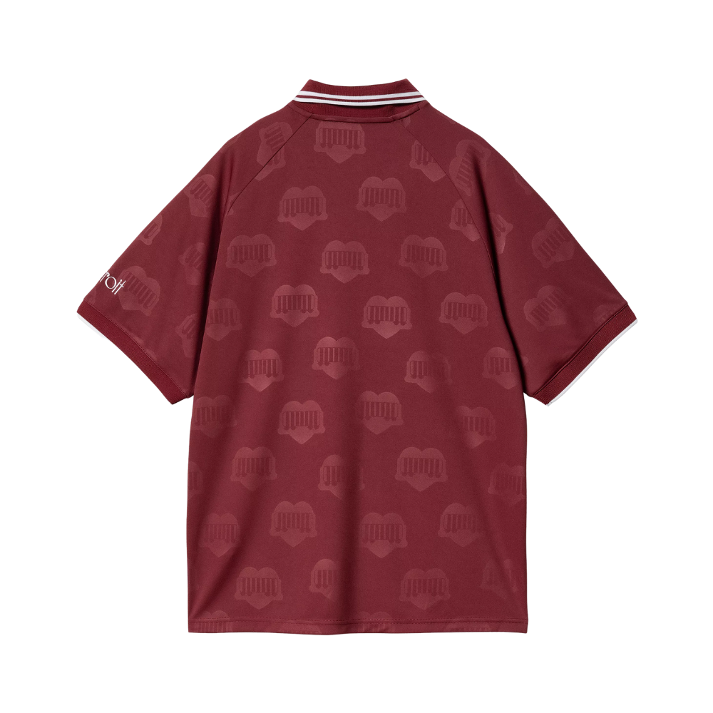 S/S Hartt's Football T-Shirt - Mulberry