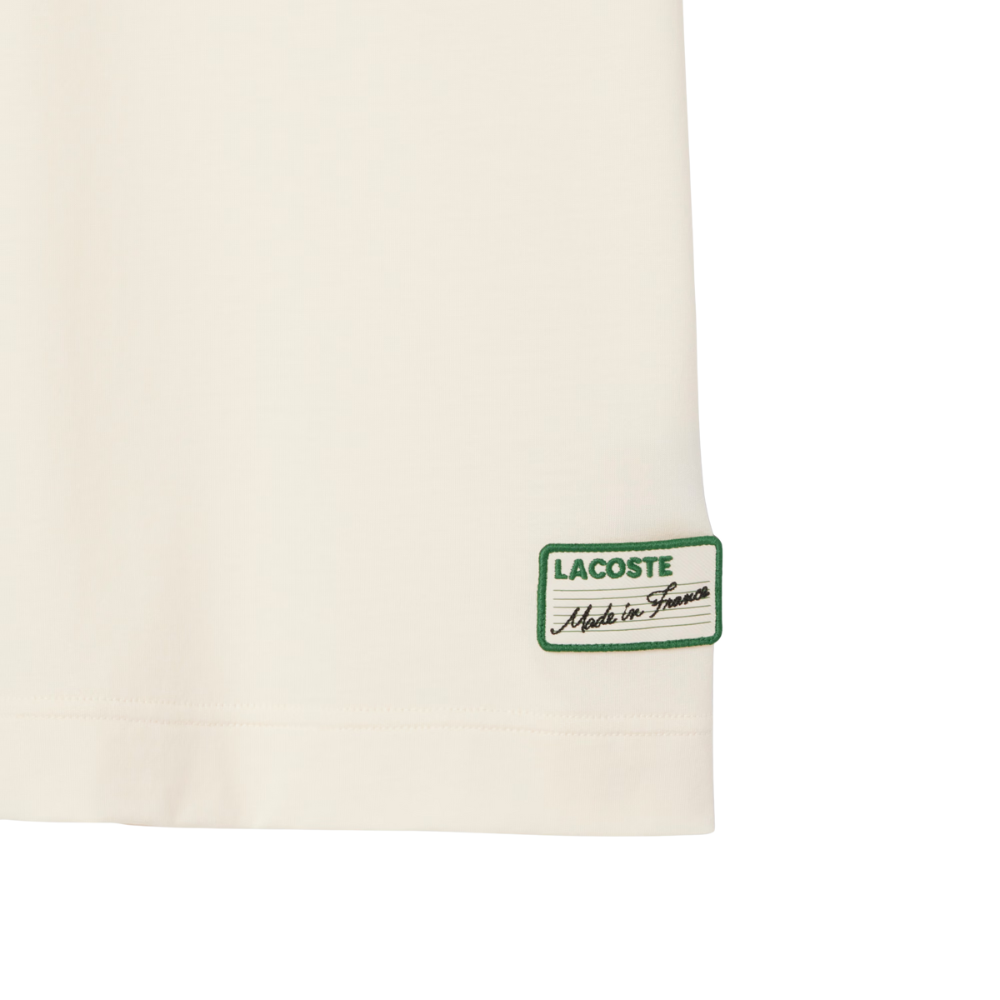 Lacoste Classic Fit Stripe Collar T-Shirt - Lapland
