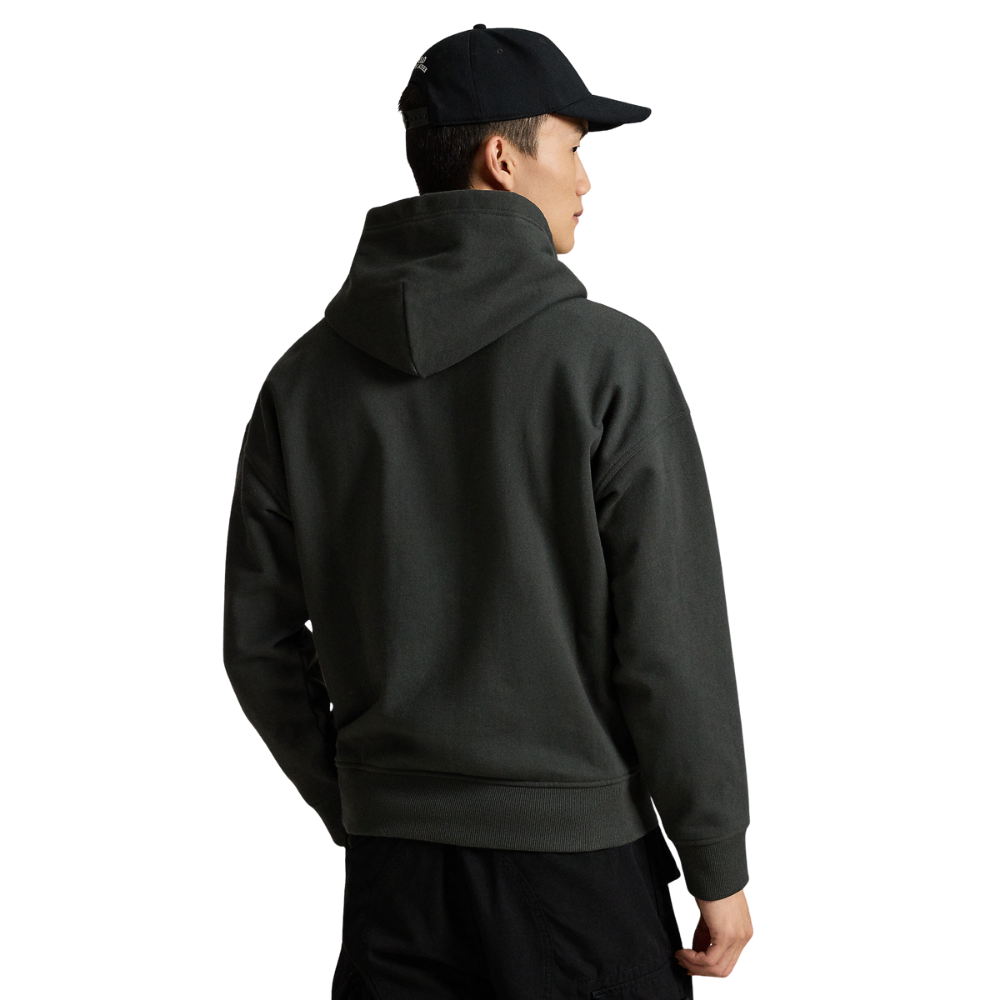 Ralph Lauren Relaxed Fit Logo Fleece Hoodie - Deep Grey