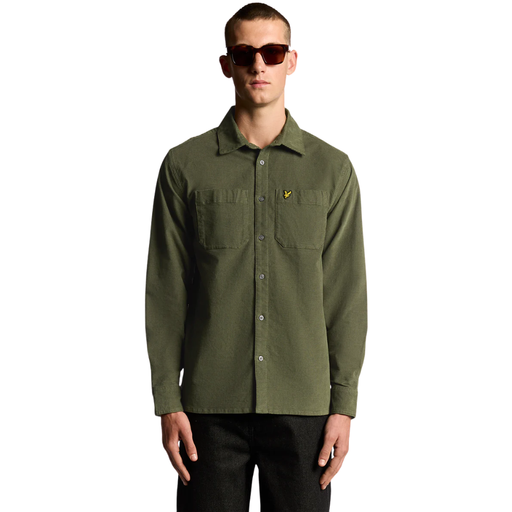 Lyle & Scott Corduroy Shirt - Deep Depths